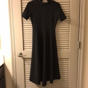 Boohoo Black Sleeve Dress